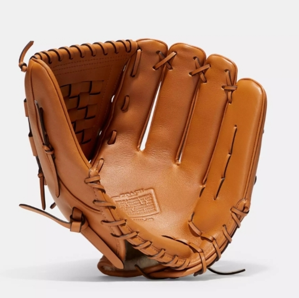 Exclusive Coach Leather Baseball Glove